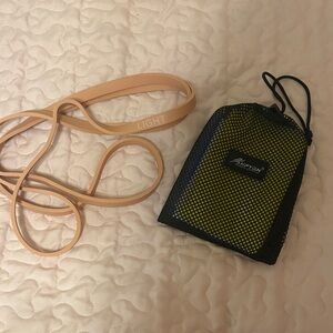 Resistance Loop Band Set with Mesh Carry Pouch - Light-Medium